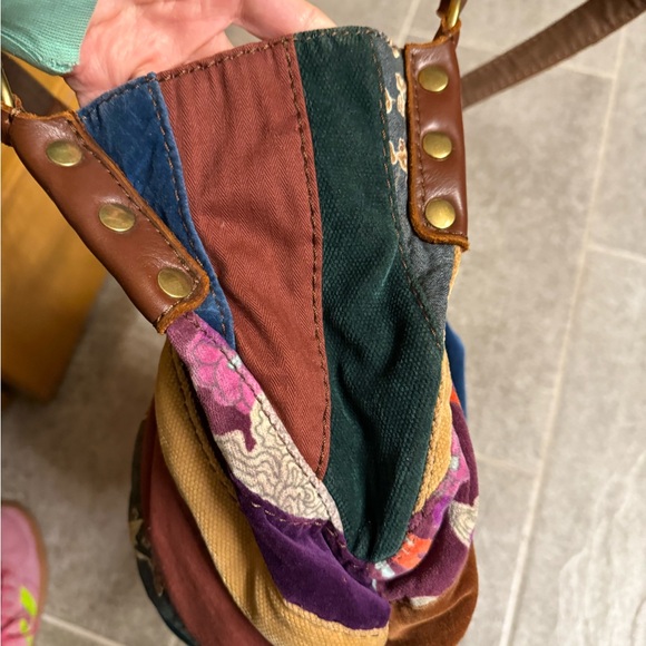 Lucky Brand Colorful Patchwork Hobo Bag - Picture 6 of 13